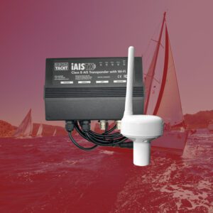 AIS transponder with VHF & GPS antenna